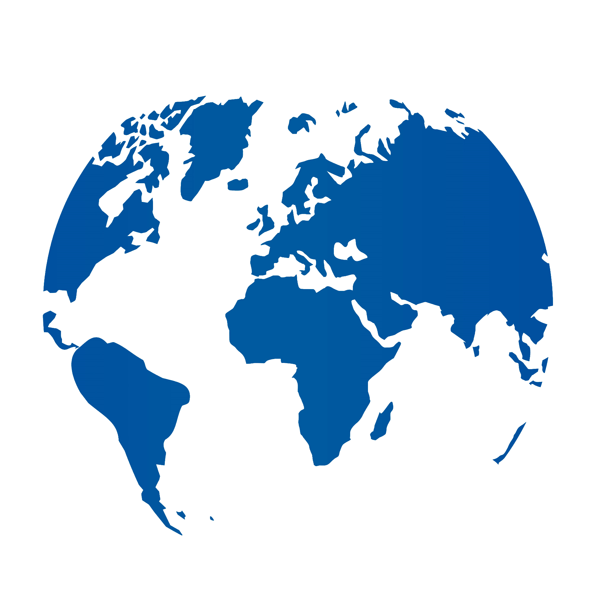 Grafica vettoriale della mappa del mondo