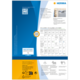 Produktinformation von HERMA mit QR-Code, Anleitungen und Details zu Etiketten und Software. Enthält Tabellen und Symbole für Anwendungen.