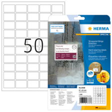 HERMA SPECIAL A4 Etichette impermeabili in fogli bianco