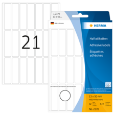 HERMA Etichette multiuso per etichettatura manuale
