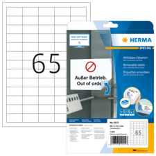 HERMA SPECIAL A4 Etichetti staccabili