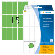 HERMA Etichette multiuso per etichettatura manuale