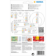 Produktübersicht von Herma mit verschiedenen Etikettenformaten und Anwendungshinweisen. QR-Code und Kontaktinformationen sind ebenfalls enthalten.