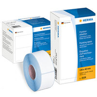 Confezioni grandi e piccole di etichette affrancate