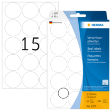 HERMA Etichette sigillanti con adesivo extra forte