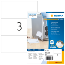 HERMA SPECIAL A4 Etichette con perforazione