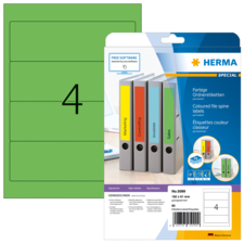 HERMA SPECIAL A4 Etichette per raccoglitori