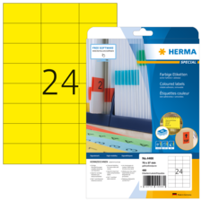 HERMA SPECIAL A4 Etichette colorate