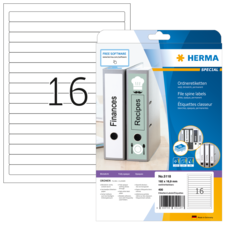 HERMA SPECIAL A4 Etichette per raccoglitori