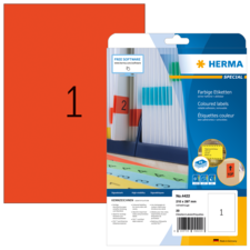 HERMA SPECIAL A4 Etichette colorate