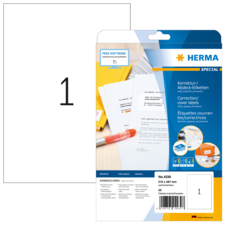 HERMA SPECIAL A4 Etichette di copertura/correttive