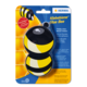 Klebebiene von Herma, zwei wiederbefüllbare Kleberollen in Bienenform, ideal zum Kleben von Papier. Verpackung zeigt Anwendungshinweise.
