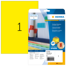 HERMA SPECIAL A4 Etichette colorate