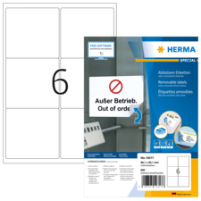 HERMA SPECIAL A4 Etichetti staccabili