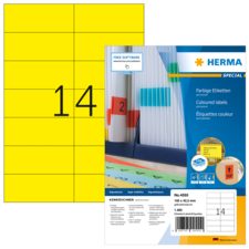 HERMA SPECIAL A4 Etichette colorate