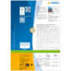 Produktinformation von HERMA mit Details zu Etiketten, Softwareangebot und QR-Code für weitere Informationen.