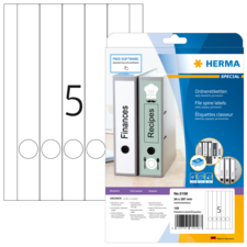 HERMA SPECIAL A4 Etichette per raccoglitori