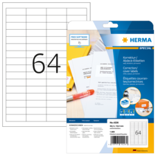 HERMA SPECIAL A4 Etichette di copertura/correttive