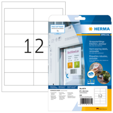 HERMA SPECIAL A4 Etichette impermeabili in fogli bianco