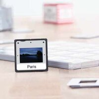 Etichetta contrassegnata per diapositive