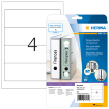 HERMA SPECIAL A4 Etichette per raccoglitori (inkjet)
