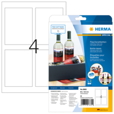 HERMA SPECIAL A4 Etichette per bottiglie