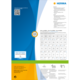 HERMA Produktinformationen mit QR-Code, Software-Download-Link und einer Tabelle zur Produktverfügbarkeit.