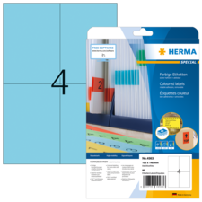 HERMA SPECIAL A4 Etichette colorate