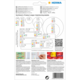 Produktübersicht von HERMA mit verschiedenen Etikettenformaten und Anwendungshinweisen. QR-Code für weitere Informationen.