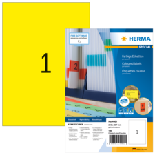 HERMA SPECIAL A4 Etichette colorate