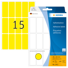 HERMA Etichette multiuso per etichettatura manuale