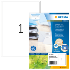 HERMA SPECIAL A4 Etichette in carta riciclata