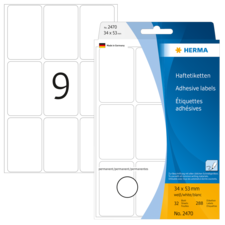 HERMA Etichette multiuso per etichettatura manuale