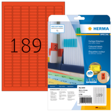 HERMA SPECIAL A4 Etichette colorate