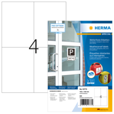 HERMA SPECIAL A4 Etichette resistente alle intemperie