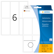 HERMA Etichette multiuso per etichettatura manuale