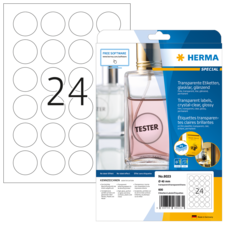 HERMA SPECIAL A4 Etichette in pellicola super trasparenti
