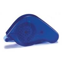 The translation of "Blauer Klebespender" into Italian is "Dispenser di colla blu.