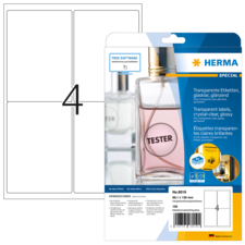 HERMA SPECIAL A4 Etichette in pellicola super trasparenti