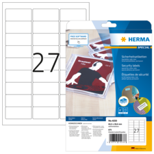 HERMA SPECIAL A4 Etichette di sicurezza
