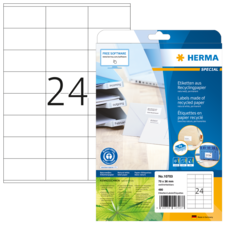 HERMA SPECIAL A4 Etichette in carta riciclata