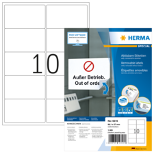 HERMA SPECIAL A4 Etichetti staccabili