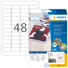 HERMA SPECIAL A4 Etichette di sicurezza