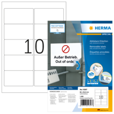 HERMA SPECIAL A4 Etichetti staccabili