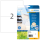 Etiketten aus Recyclingpapier in einer Verpackung, mit der Aufschrift "HERMA SPECIAL" und der Produktnummer 10707.