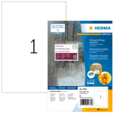 HERMA SPECIAL A4 Etichette impermeabili in fogli bianco