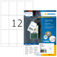 HERMA SPECIAL A4 Cartellini robusti da appendere