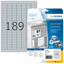HERMA SPECIAL A4 Etichette per targhette